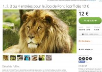 Bretagne : billets à prix réduits pour le zoo de pont scorff