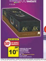 Capsules nespresso pas chères ! 10 euros les 80 jusqu’au 30 mai