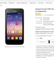 Bon plan smartphone : 99 euros l’huawei Y550 ( 4G , 4.5 pouces, quad core) .. le 26 mai