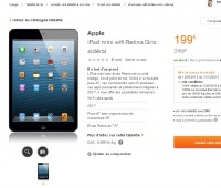 pas cher:  Ipad Mini Retina à 199 euros