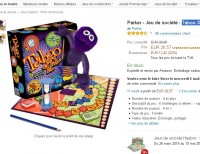 Jeu de société pas cher: Taboo XXL qui revient à moins de 14 euros (autour de 40 en général )