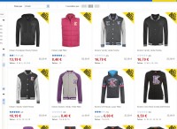 Vetements kickers pas cher : sweat enfants à 6 euros,  sweat hommes à 13 …