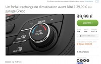 Marseille : recharge climatisation auto pas chère à 39.9 euros
