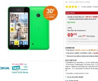 Smartphone nokia Lumia 530 qui revient à 45 euros
