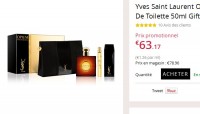 Bon plan parfums: Coffret YSL Opium 50ml à moins de 54 euros