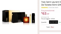 Bon plan parfums: Coffret YSL Opium 50ml à moins de 54 euros