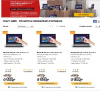 Pc portables tactile windows 10 pouces pas chers : 169 euros avec 2go de ram , 179 euros avec 4go de ram