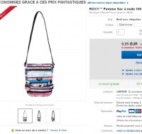 Sac bandoulière pour femmes Roxy à moins de 10 euros port inclus