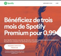Abonnement 3 mois Spotify Premium pour moins de 1 euro