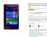 Tablette windows Dell Venue 8 pro à 96 euros port inclus