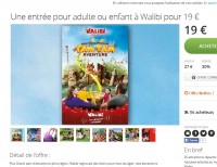 Rhone Alpes : Billets à prix réduits pour le parc d’attraction WALIBI ..