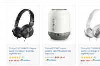 Bon plan audio : 50 pourcent remboursés sur un casque + une enceinte philips