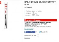 Bon plan auto : essuies glaces et ampoules pas chers : 2 pour le prix d’un