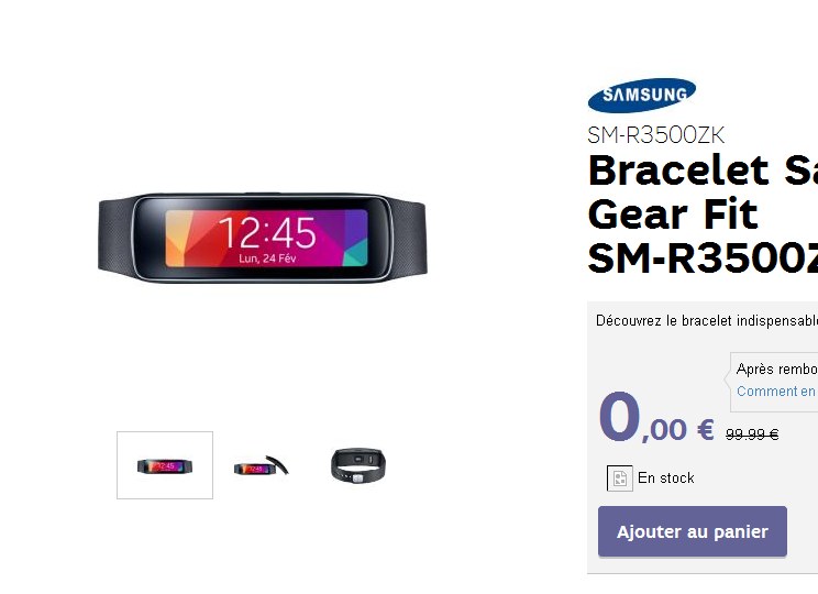 bracelet samsung gear