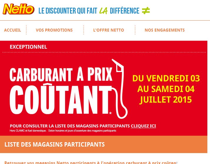 carburant prix coutants