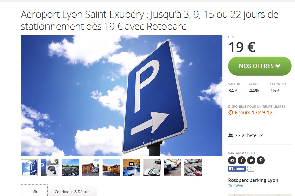 parking saint exupery