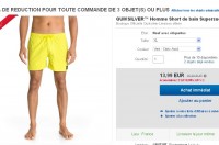 short de bain
