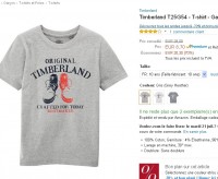 tee shirt timberland enfants