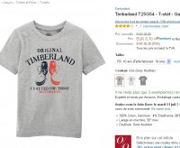 tee shirt timberland enfants