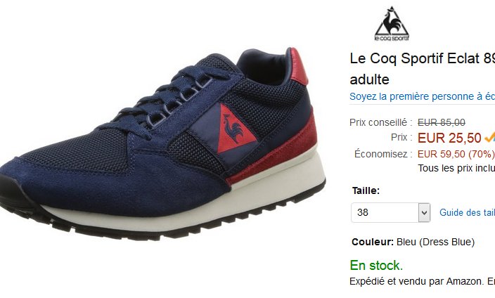 basket cuir coq sportif