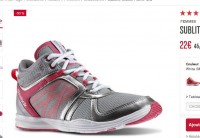 Baskets reebok mi montantes femmes à 16.5  euros port inclus le 15 decembre