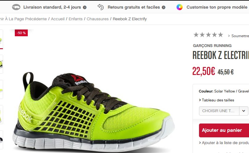 chaussures de running enfants