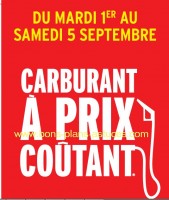 carburants à prix coutants