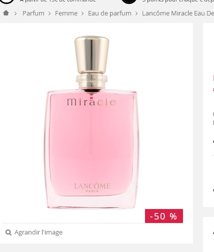 eau de parfum miracle de lancome