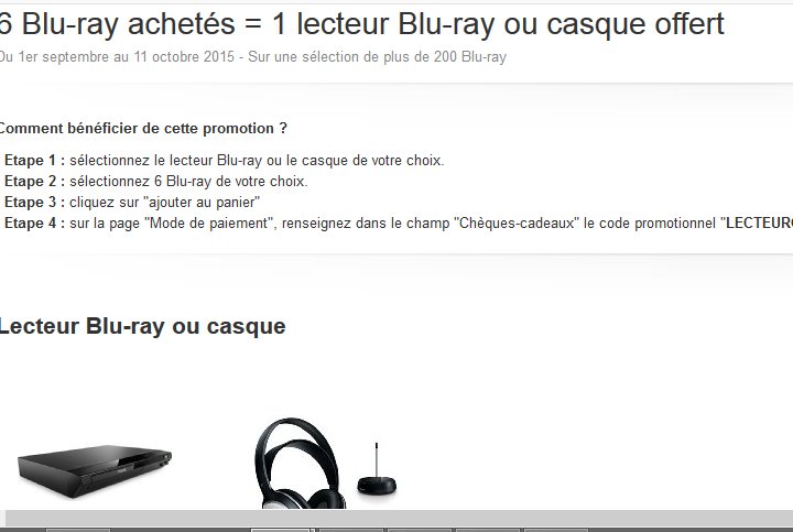 lecteur blu ray