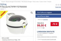 Super affaire friteuse actifry express FZ75000 à 99 euros (autour de 150 un peu partout)