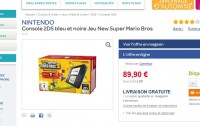 Bon prix console Nintendo 2ds + mario bros à moins de 90 euros