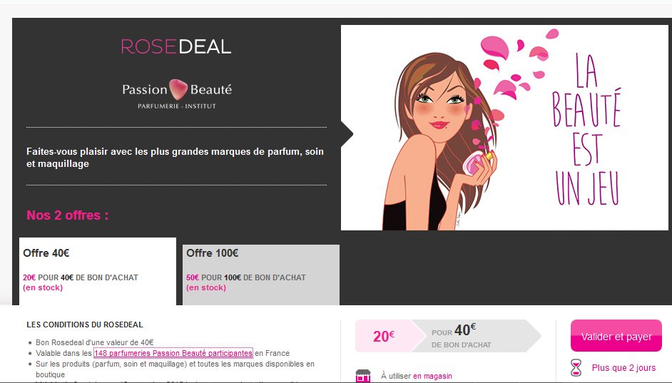 réduction passion beauté