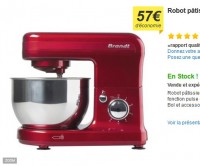 Bon plan cuisine: Robot Patissier Brandt 100% remboursé