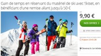 Locations de ski : 20 ou 25 euros d’économies pour reserver avec skiset