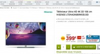 TV 42 pouces 4K 3D connectée à internet pas chere à moins de 400 euros