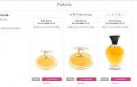 Parfums en vente prive : soleil rochas 50ml à 16 euros, ricci à 22 …