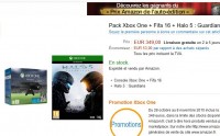 Bon plan console XBOX One: console + fifa 16 + Halo 5 à 349 euros
