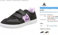 Bonne affaire baskets enfants Coq sportif à 17.5 euros (le double ailleurs)