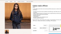 Mode enfants : Caban IKKS à 26.6 euros port inclus voire moins … Pas cher pour cette marque