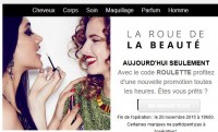 Bonne affaire parfum , produits de beautés sur feelunique le 20 novembre