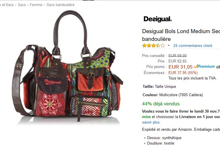 sac desigual