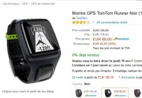 Bon prix montre gps tom tom runner à 75€ le 19 mai