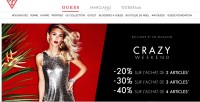 BLACK FRIDAY Guess : 40% de réduction pour l’achat de 4 articles jusqu’au 27 novembre