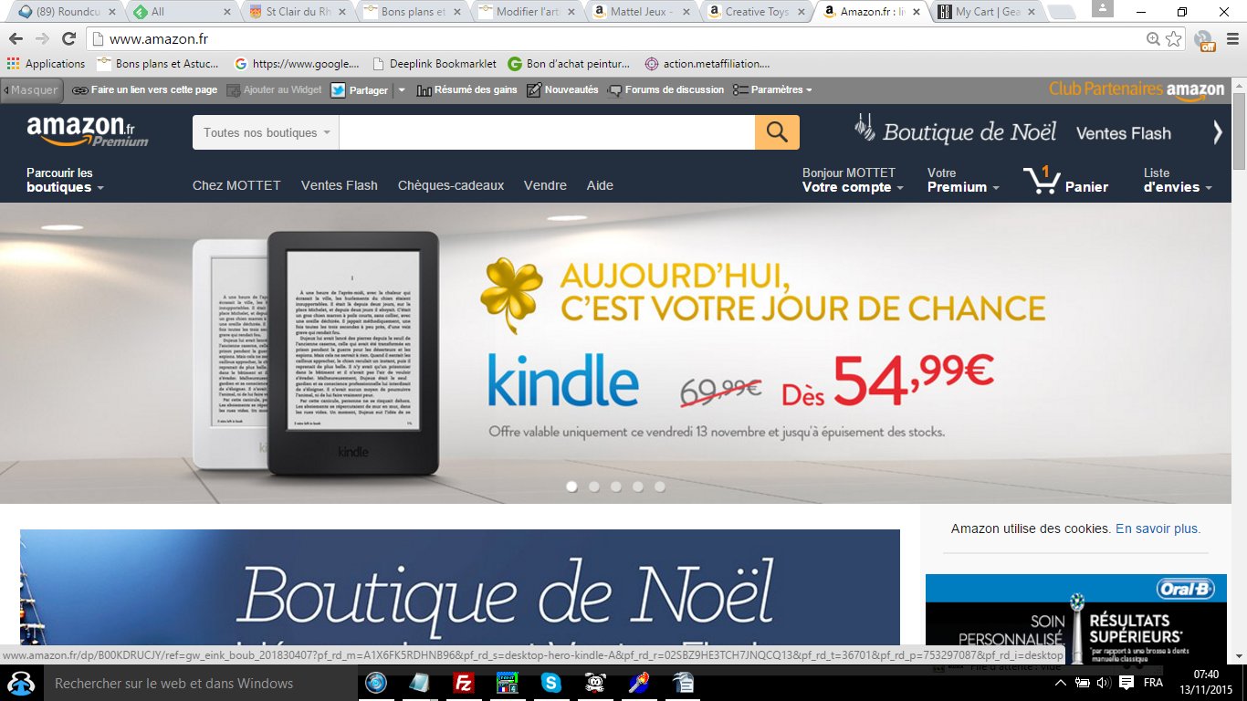 liseuse kindle