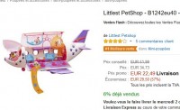 Bon plan jouet ; l’avion little petshop à 22 euros (entre 35 – 40 généralement)
