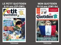 Gratuit : numéros speciaux mon quotidien et petit quotidien pour expliquer les attentats aux enfants