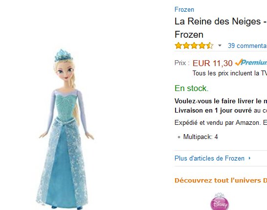 poupee elsa