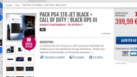 Bon plan console PS4 : la console + 3 jeux (cod , fifa16 , assassin creed) à moins de 400 euros