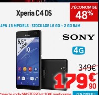 Bonne affaire smartphone : 180 euros le sony xperia c4 ds … (octacoeur, 2go de ram)