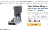 Mode : vente flash sur les bottes de pluie de la marque Be Only le 4 novembre